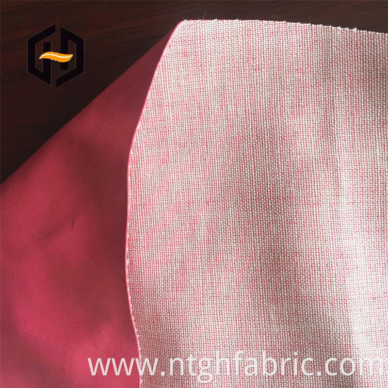 PVC Leather backing Mesh Fabric